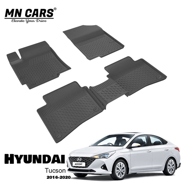 Hyundai Accent-Blue 2010-2026 Sahler Car Mats