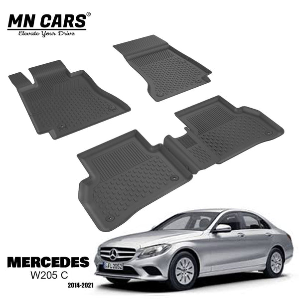 Mercedes W205 C 2014-2021 Sahler Car Mats